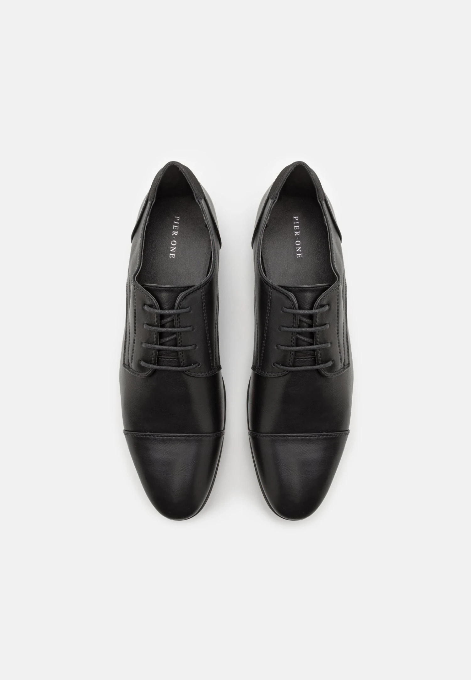 Pier One Sportieve Veterschoenen - Black - Image 4