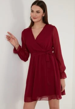 LELA Mini- Jurk - Bordeaux